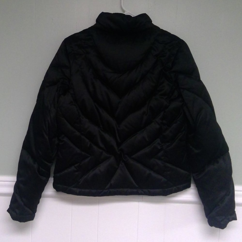 Junior Black Puffy Jacket.
